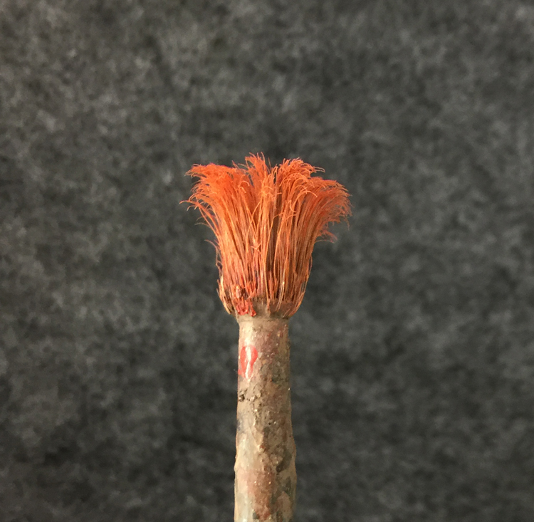 002 Red Ogre dry brush